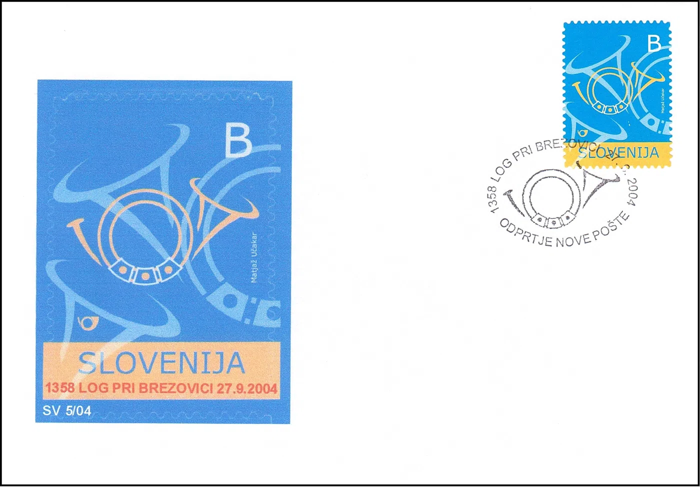 ODPRTJE NOVE POŠTE 1358 LOG PRI BREZOVICI